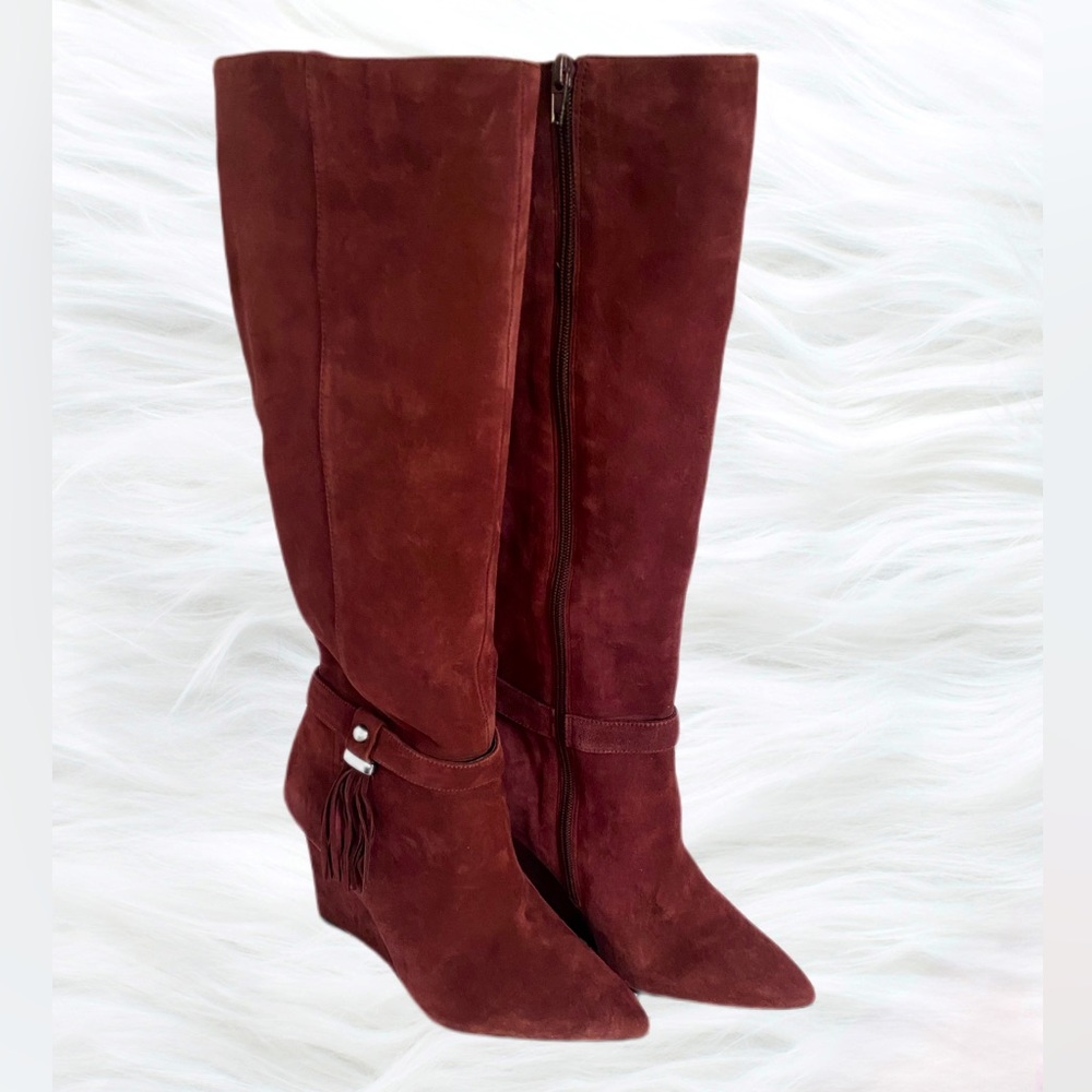 Winter/Fall Boots - Burgundy/Wine, Knee High